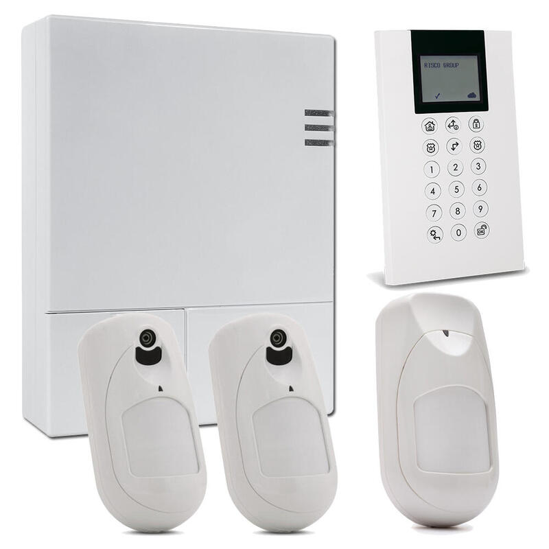 Kit De Lightsys Air Con Módulo 4g + 2 X Detector Eyewave Con Cámara + Detector Iwave Antimascotas + Teclado Panda