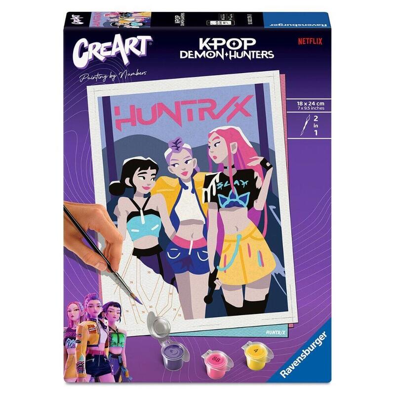 Kit De Pintura Creart Kpop Demon Hunters