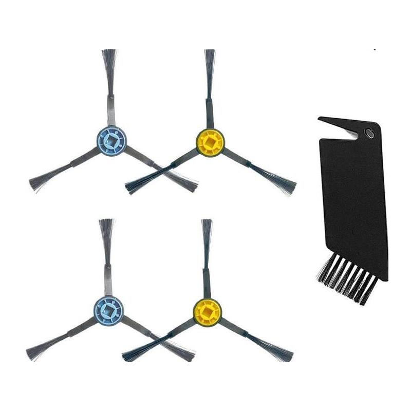 Kit De Repuestos Midea Cepillo Lateral × 4 Uds, Cepillo De Limpieza × 1 Uds Para I5c Blanco