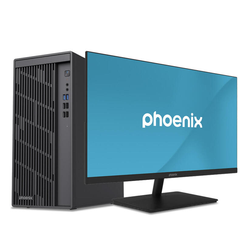 Kit Ordenador Phoenix Core I5 8gb 512gb Wpro + Monitor Prisma 24 "