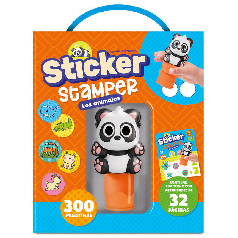 Kit Sticker Stamper Animales