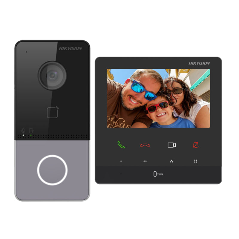 Kit Video Portero Ip/Wifi 2mp Monitor 4,3" Ip65