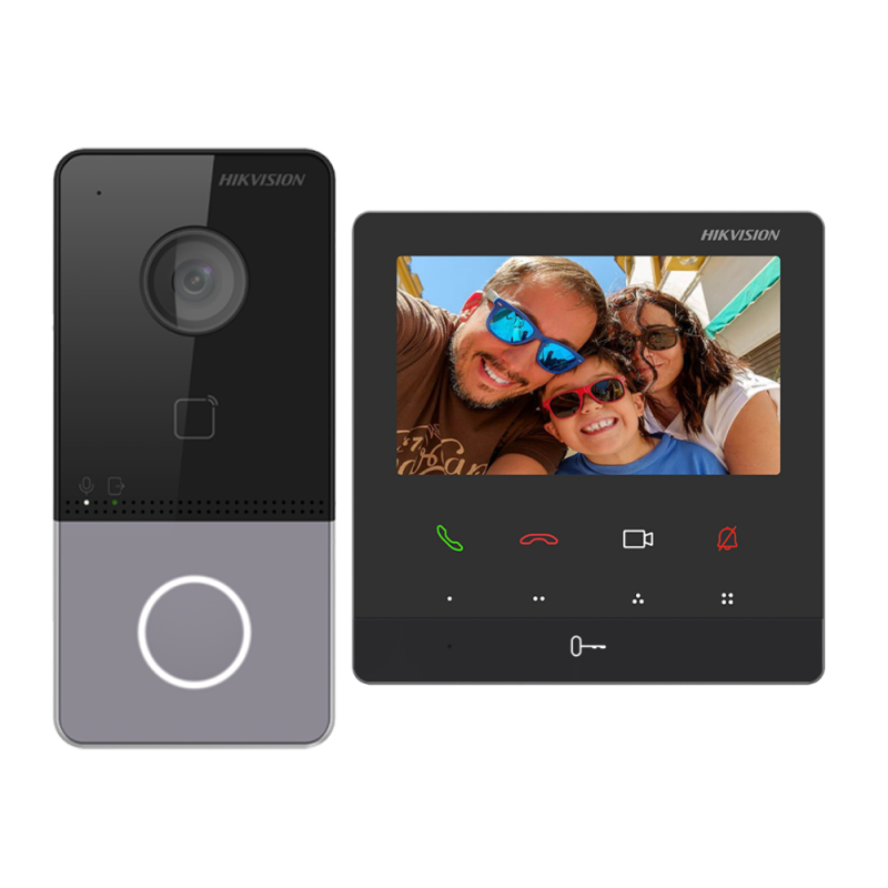 Kit Video Portero Ip/Wifi 2mp Monitor 4,3" Ip65