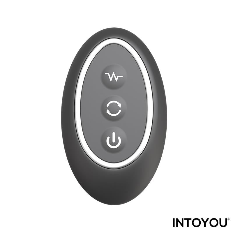 Klark Plug Anal Oscilante Con Vibración Y Mando A Distancia