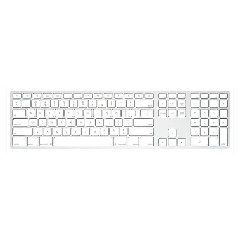 Klawiatura Bezprzewodowa - Aluminiowa Mac Dongle Usb-C Silver