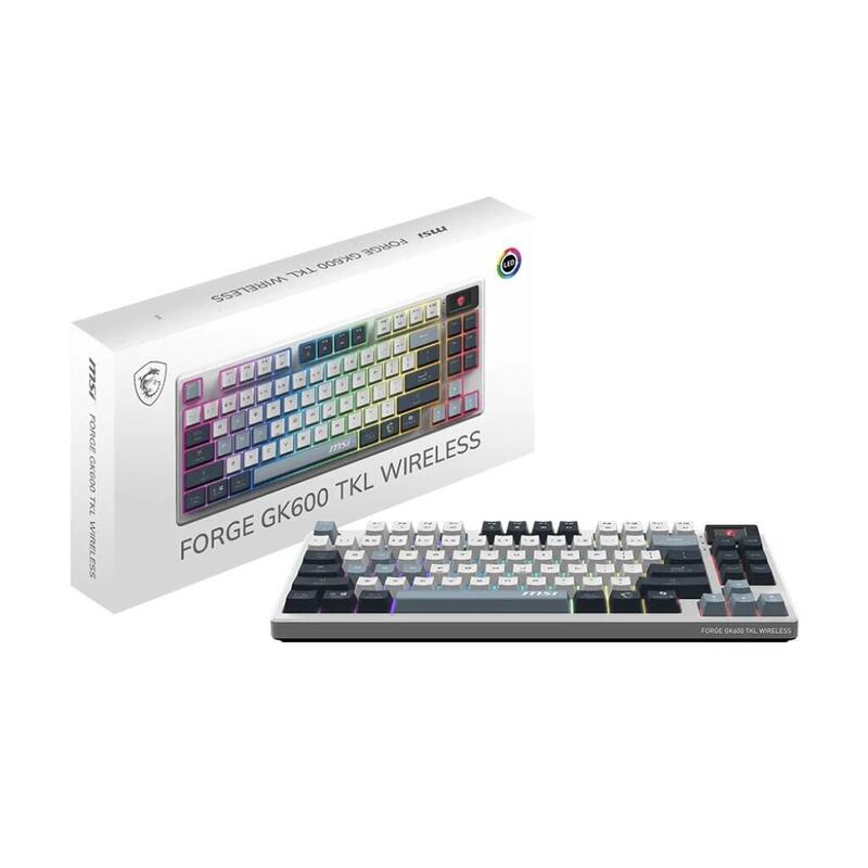 Klawiatura Gamingowa Forge Gk600 Tkl Sky Us