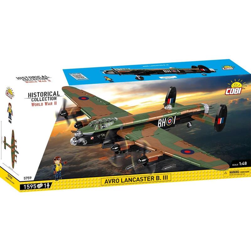 Klocki Avro Lancaster B.Iii 1595 Klocków