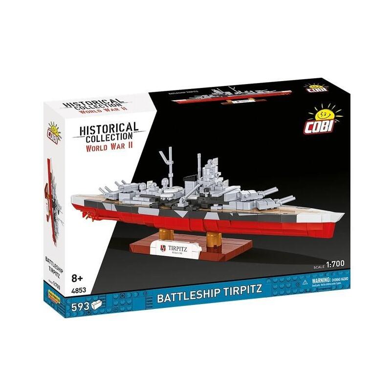 Klocki Battleship Tirpitz 593 Klocki