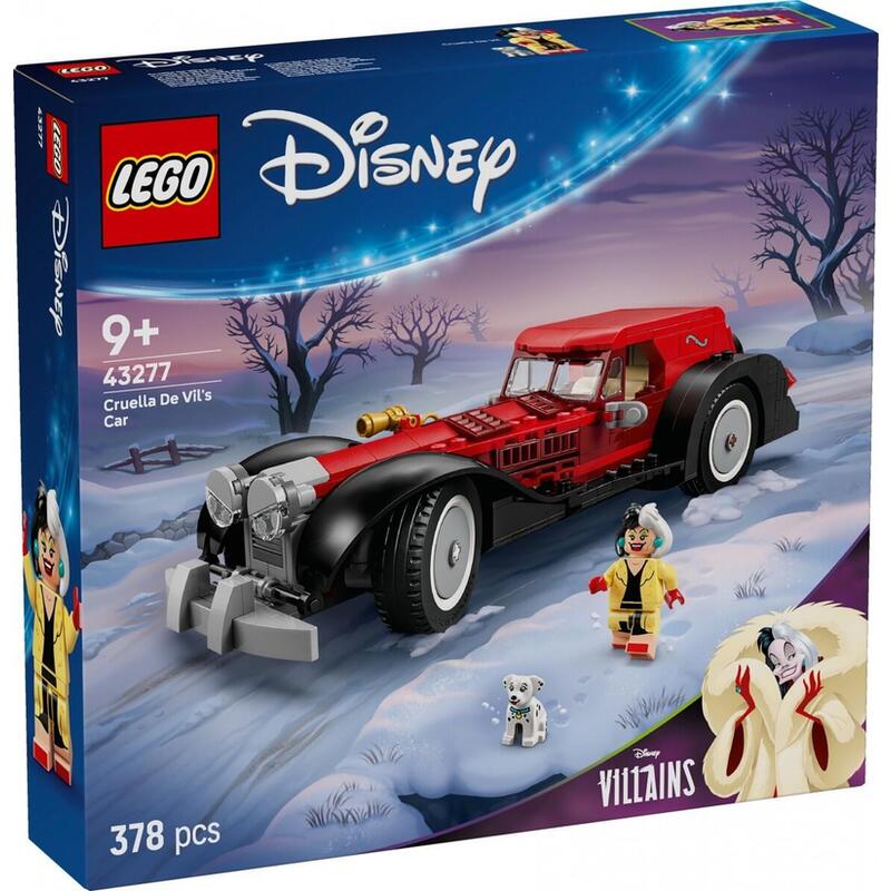 Klocki Disney 43277 Samochód Cruelli De Mon