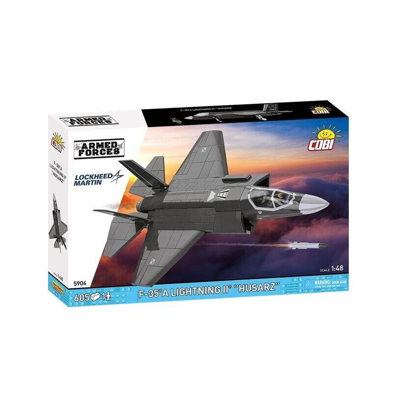 Klocki F-35a Lightning Ii 605 Elementów