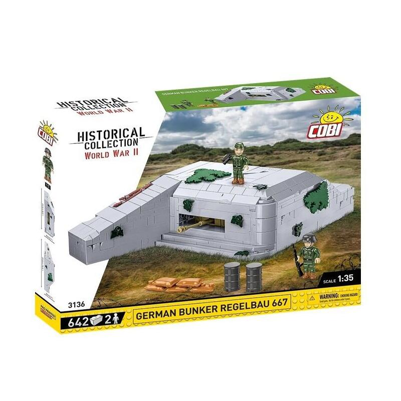 Klocki German Bunker Regelbau 667 642 Klocki