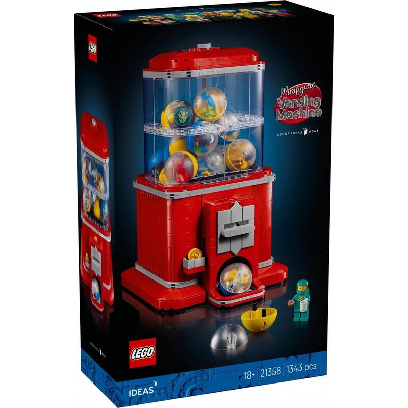 Klocki Ideas 21358 Maszyna Z Minifigurkami