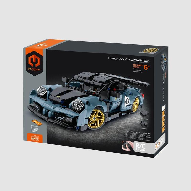Klocki Im.Master Rc Super Auto Grafit 449 Elementów