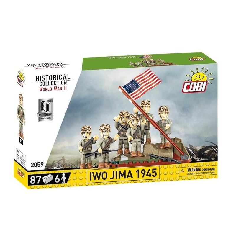 Klocki Iwo Jima 1945 87 Klocków