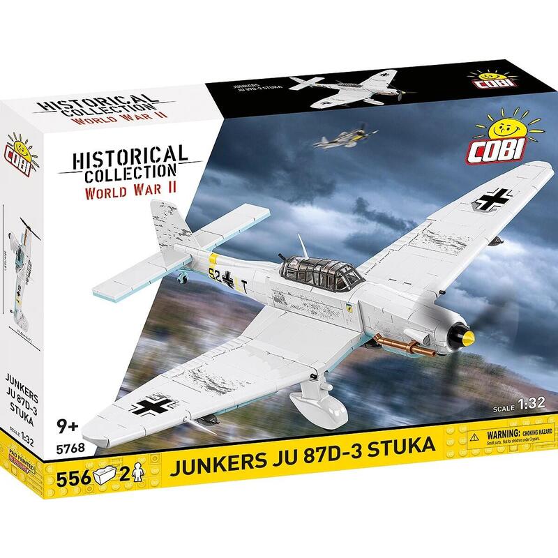 Klocki Junkers Ju 87d-3 Stuka 556 Klocków
