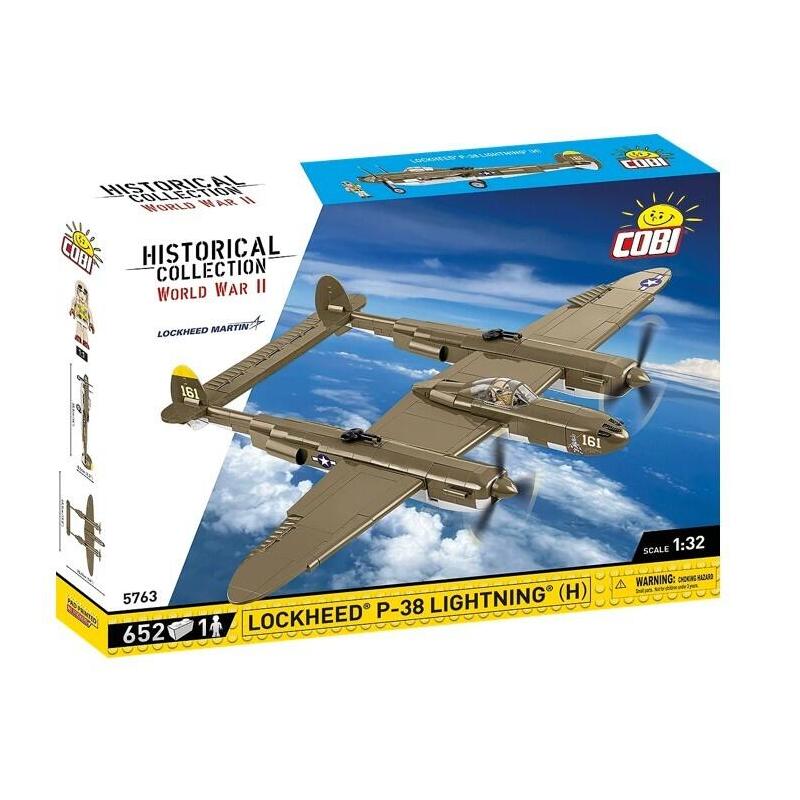 Klocki Lockheed P-38h Lightning