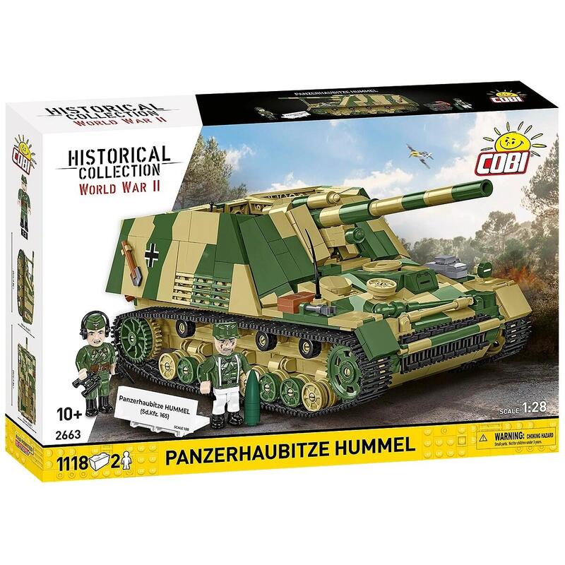 Klocki Panzehaubitze Hummel 1118 Klocków