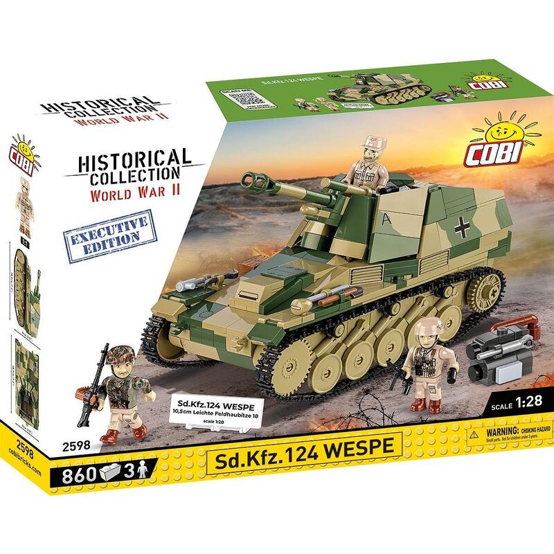 Klocki Sd.Kfz.124 Wespe 860 Klocków