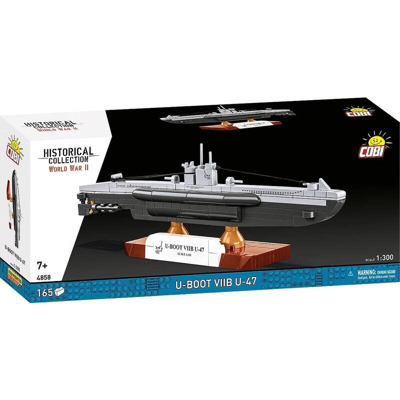 Klocki U-Boot Viib U-47 165 Klocków 1:300