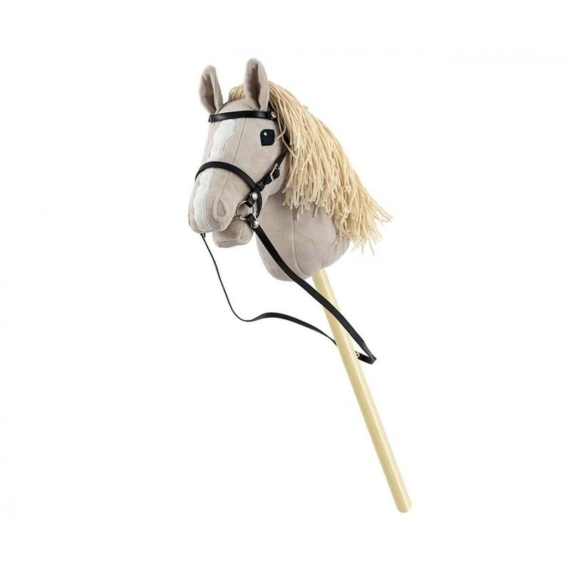 Kon Na Kiju Hobby Horse Light Grey Szary