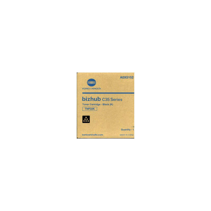 Konica Tnp-22 Toner, Black, 6.000 Pages