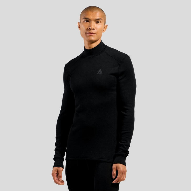 Koszulka Meska Odlo Bl Top Turtle Neck L/S Active Warm Eco Roz. M Negro