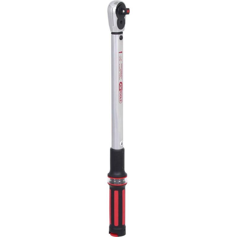 Ks Tools 1/2 Ergotorque 40-200 Precision Torque Wrench Red