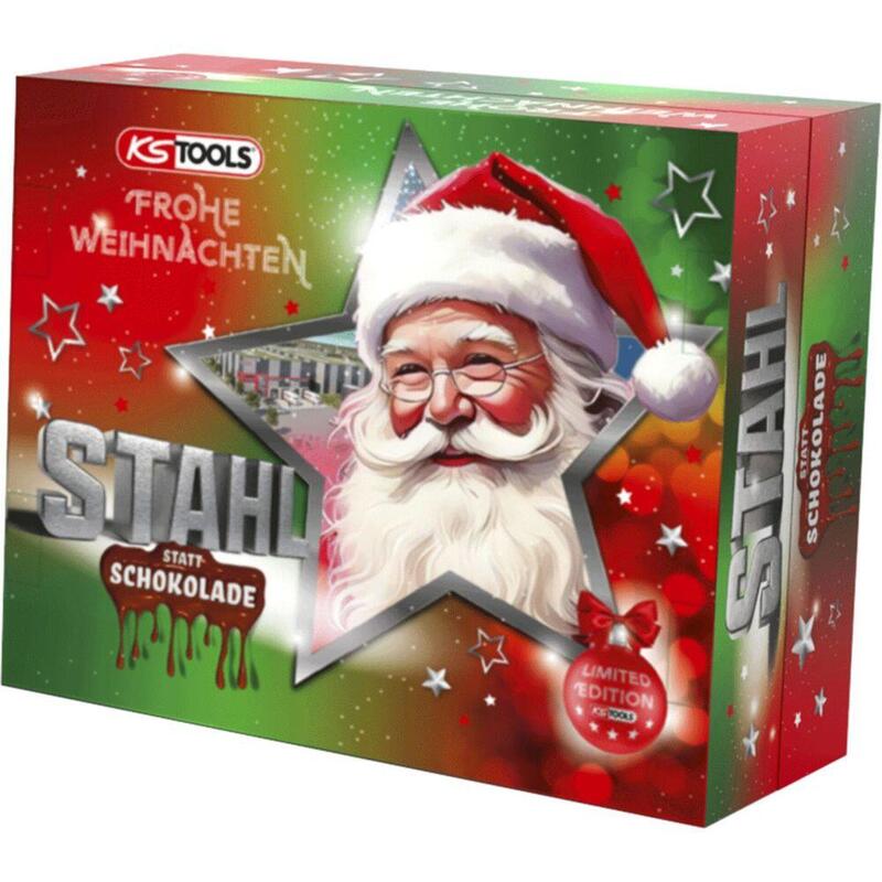 Ks Tools Adventskalender Stahl Statt Schokolade 515.6599