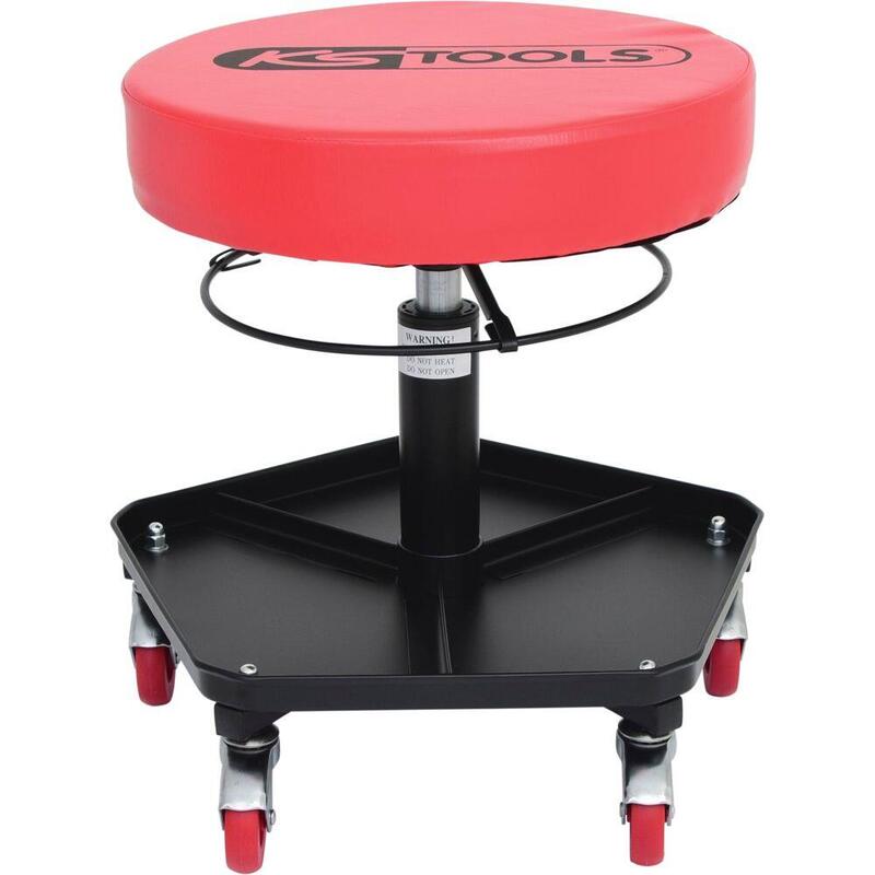 Ks Tools Workshop Mobile Stool / Hight Adjustable