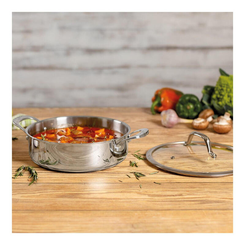 Kuhn Rikon Allround Servierpfanne Unbeschichtet 5.0 L Ø 28 Cm