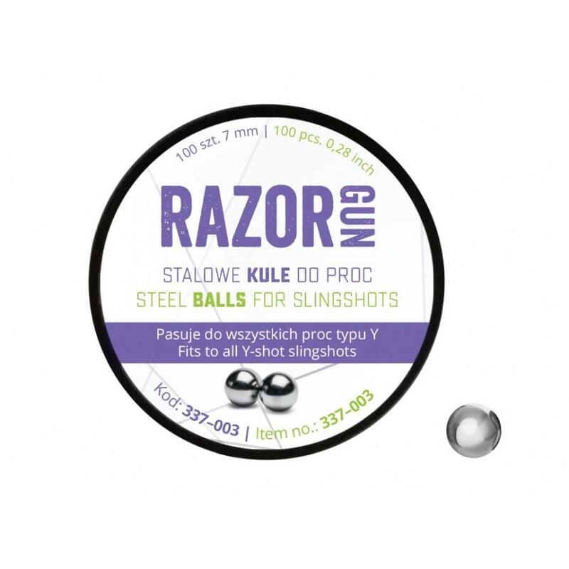 Kulki Do Procy Razorgun 7 Mm 100 Szt. (337-003)