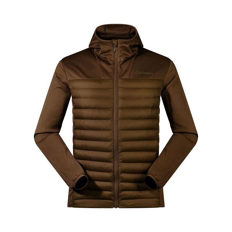 Kurtka Hybrydowa Meska Berghaus Vaskye Hooded Hybrid Jacket Roz. M Brazowa + Nerka Deuter Pulse Pro 5 Graphite