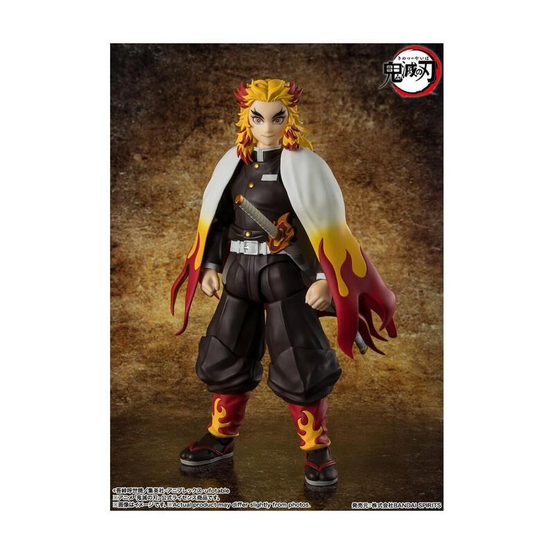 Kyojuro Rengoku Figura 15 Cm Demon Slayer: Kimetsu No Yaiba Sh Figuarts