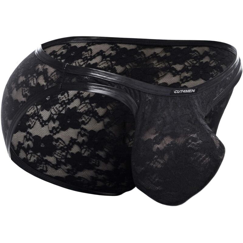 L4ce01 Slip Con Encaje Talla (Interno):Xl