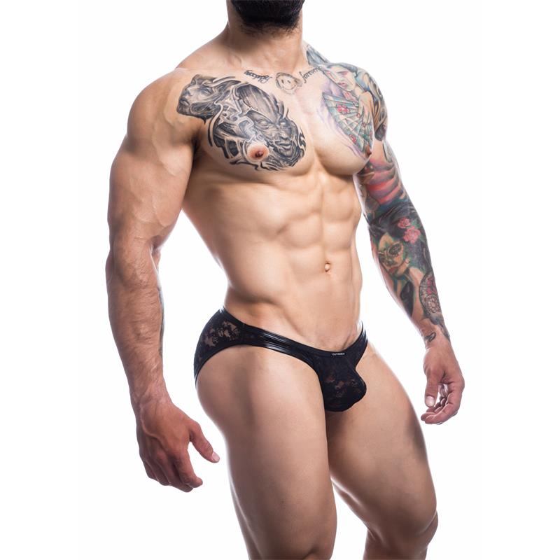 L4ce01 Slip Con Encaje Talla (Interno):S