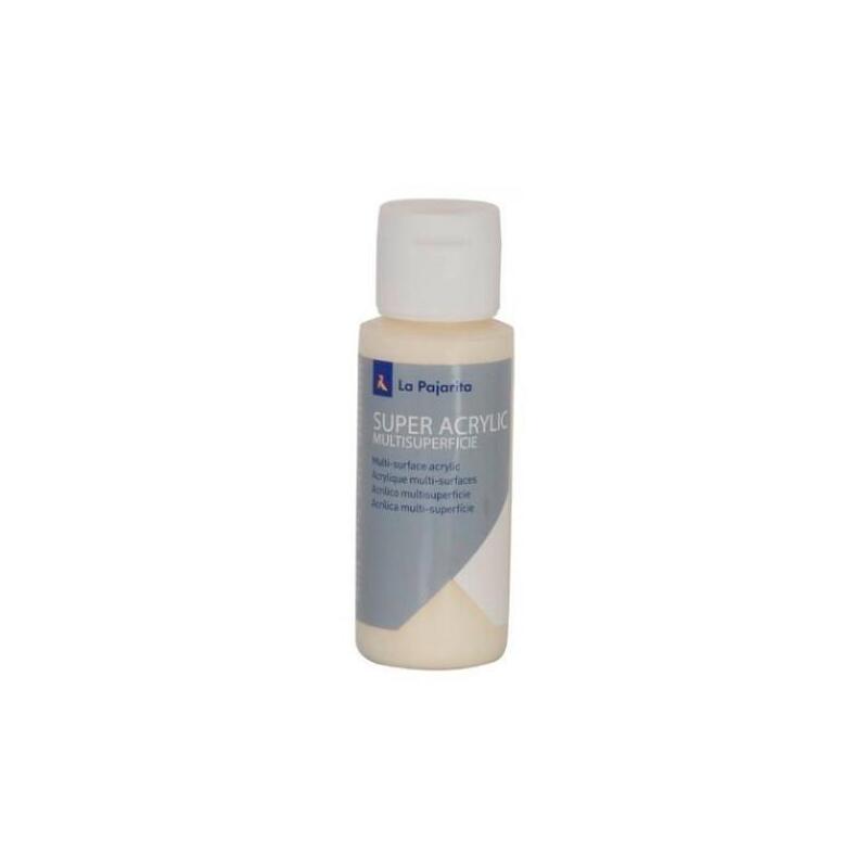 La Pajarita Pintura Super Acrylic A-02 60ml Marfil