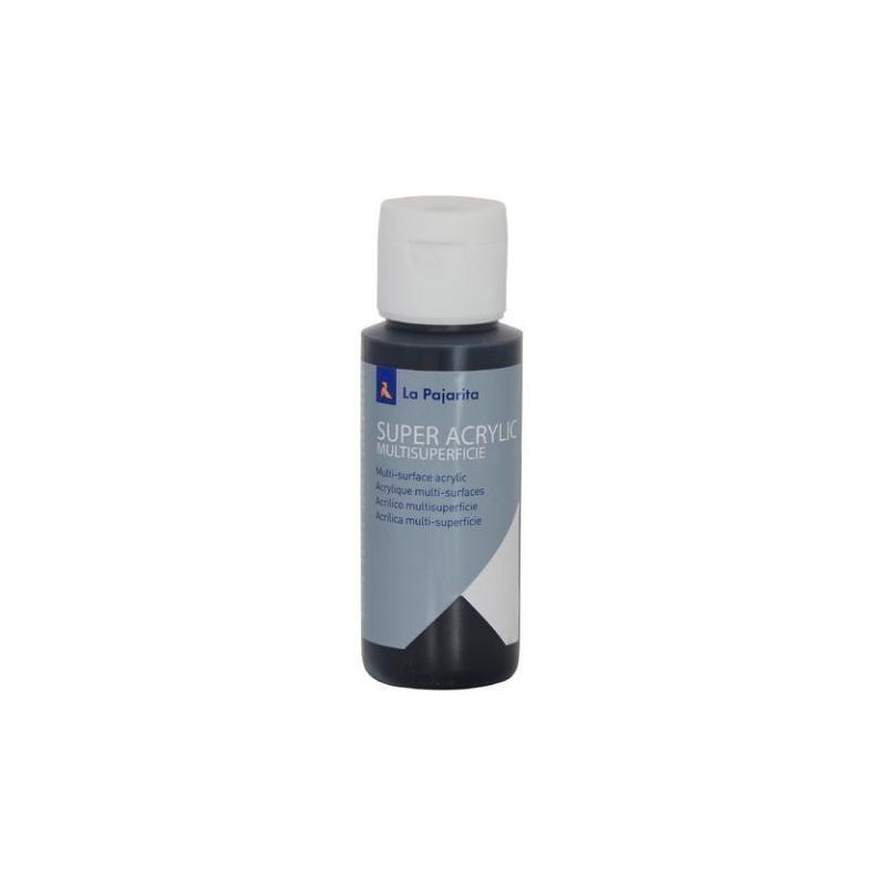 La Pajarita Pintura Super Acrylic A-45 60ml Negro