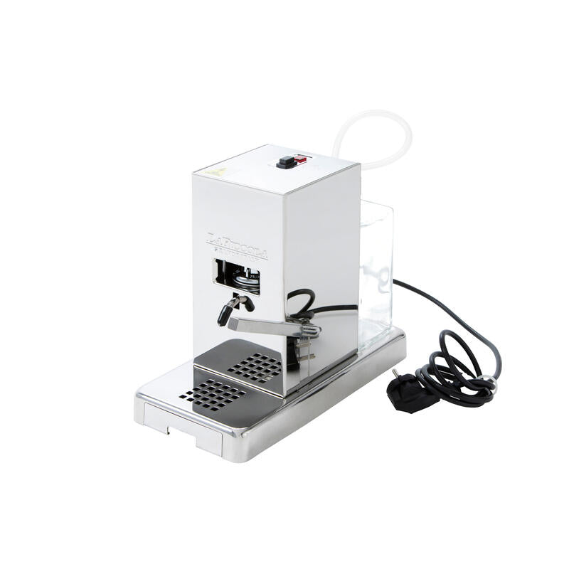 La Piccola Espressomaschine Para Ese-Pads Lucidatura Edelstahl Hochglanzpoliert