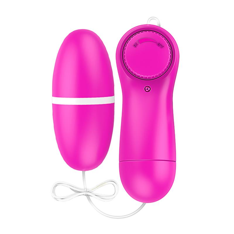 Huevo Vibrador Multi Velocidad Laaso Control Remoto Rose