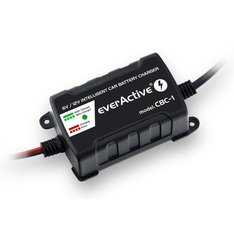 Ladowarka Everactive Cbc-1 Do Akum. 6v/12v