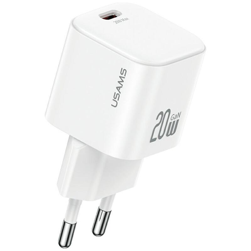 Ladowarka Sieciowa 20w 1xusb-C + Kabel Usb-C Biala