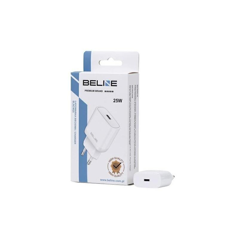 Ladowarka Sieciowa 25w Gan Usb-C Pd 3.0 Bez Kabla, Biala