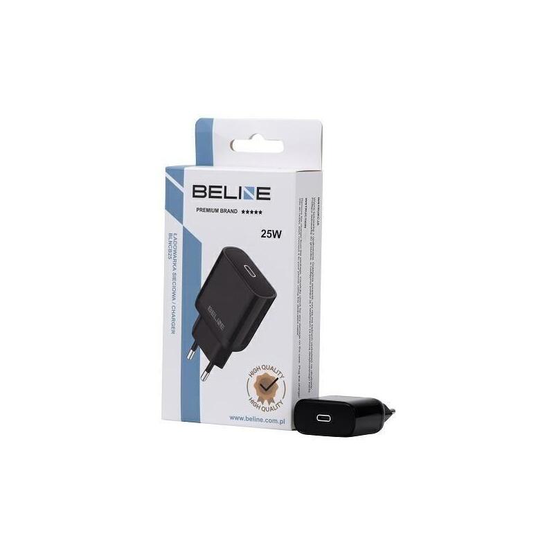 Ladowarka Sieciowa 25w Gan Usb-C Pd 3.0 Bez Kabla, Negro