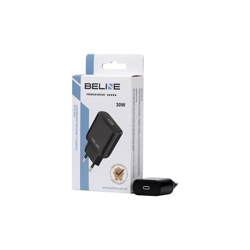 Ladowarka Sieciowa 30w Gan Usb-C Pd 3.0 Bez Kabla, Negro