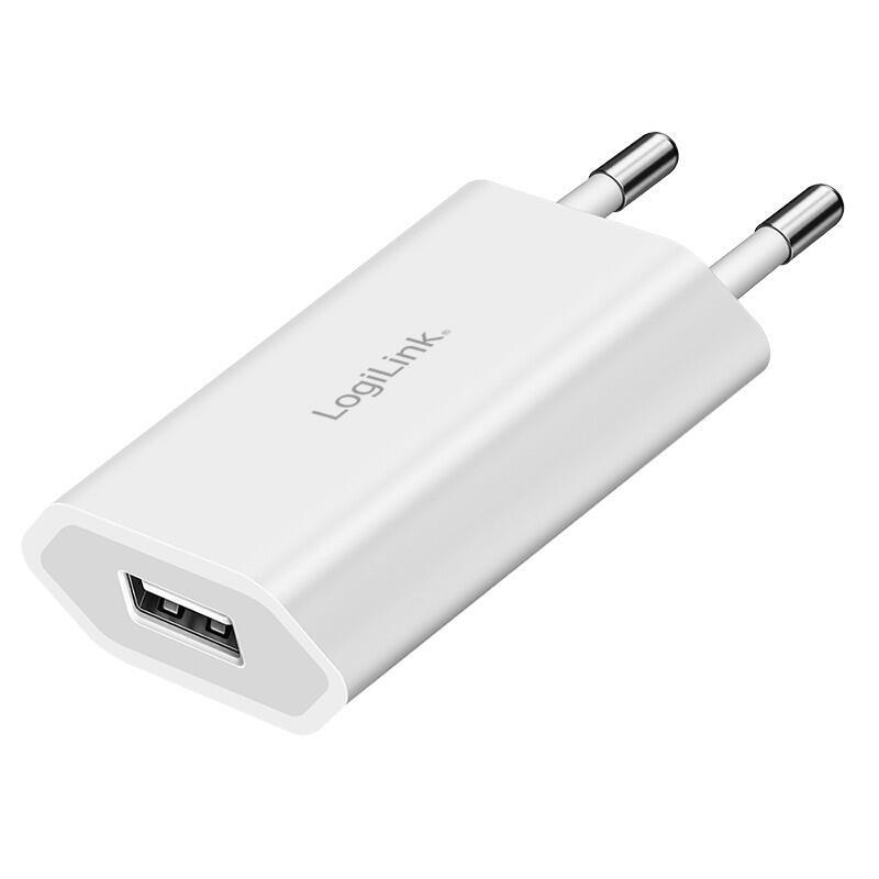 Ladowarka Sieciowa Usb-A, 5w, 5v/1a, Usb-A
