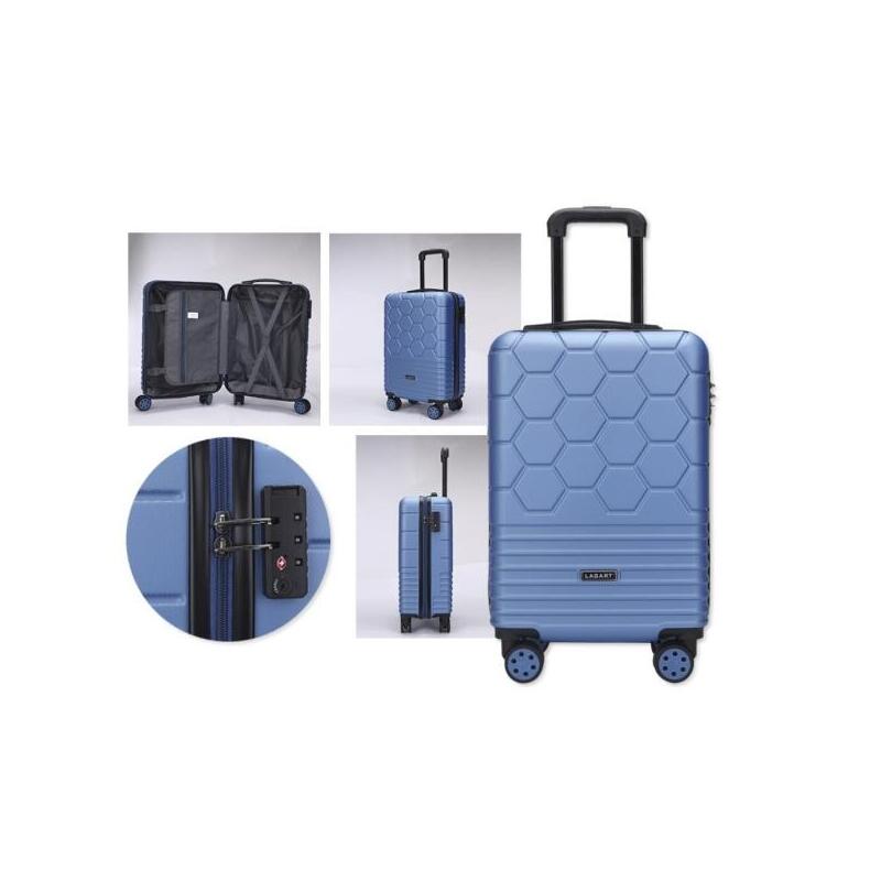Lagart Maleta Trolley De Cabina Rigida 20â 55x34x23.5cm - Cierre Tsa - Ruedas Dobles 360⺠- Azul Klein