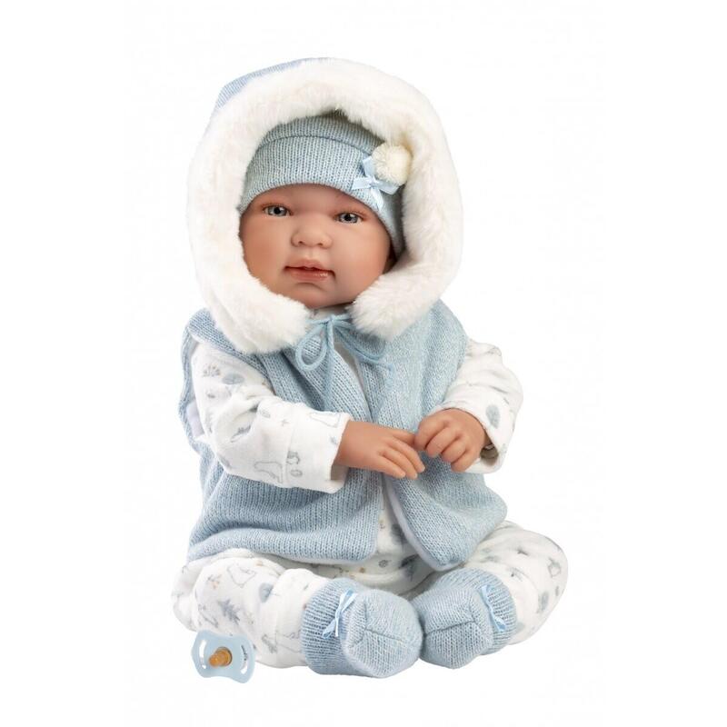 Lalka Bobas Placzaca Tino 44 Cm