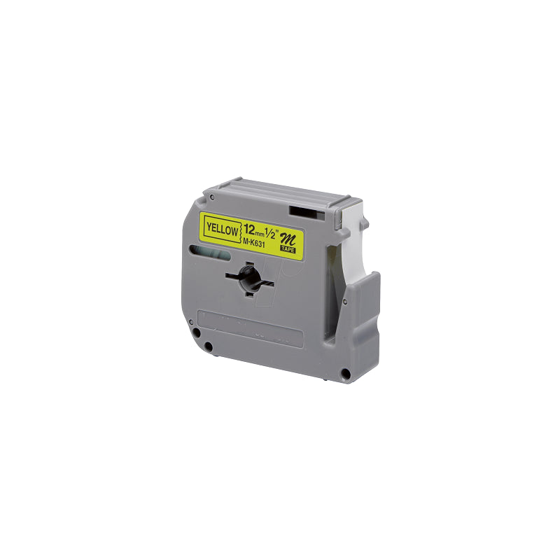 Laminato Black-Yellow 12mmx8m Brother Label Mk-631bz