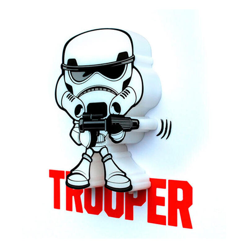 Lampara 3d Light Fx Mini Storm Trooper Star Wars