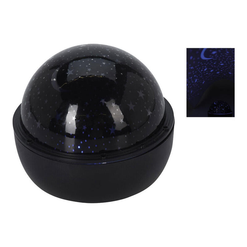 Lámpara De Estrellas Led Azul Ø16cm A Pilas